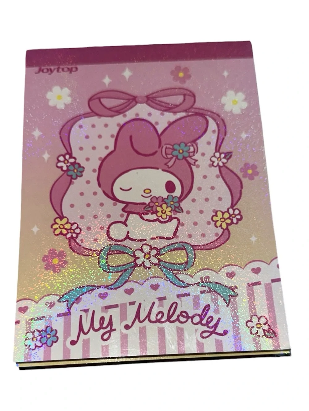 My Melody Pink Holographic Notepad